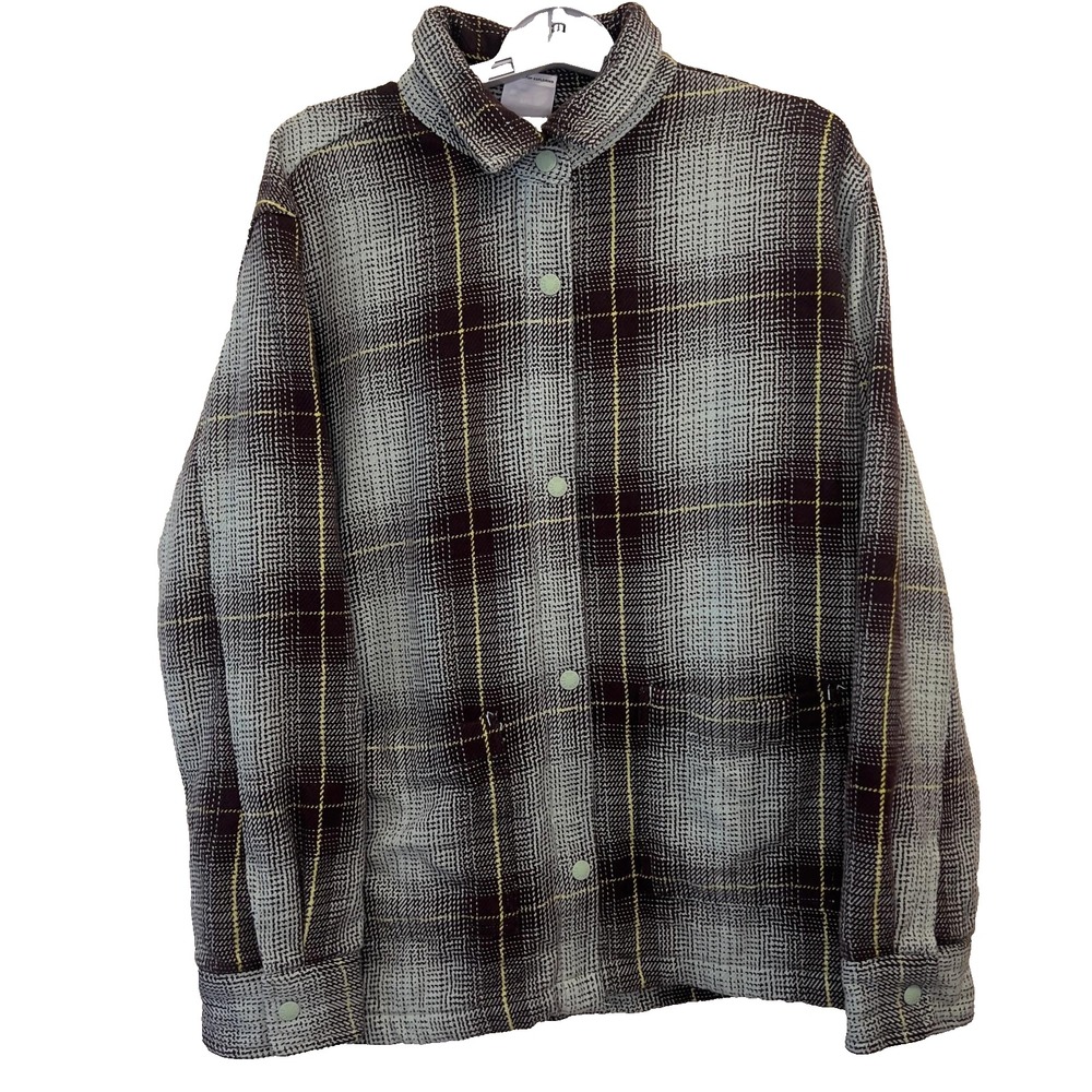 The North Face Valley Twill Utility‎ button-up Misty Sage Women's Jacket Size L